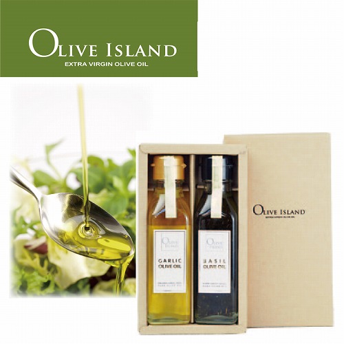 ガーリック・バジルオリーブオイル２本ギフト