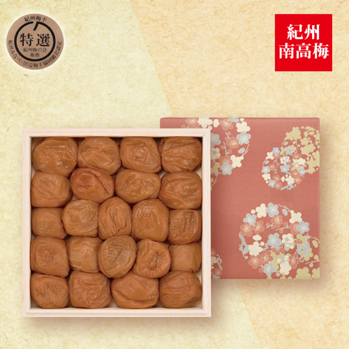 はちみつ入梅干３３０ｇ木箱入