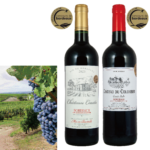フランス金賞赤ワイン２本セット